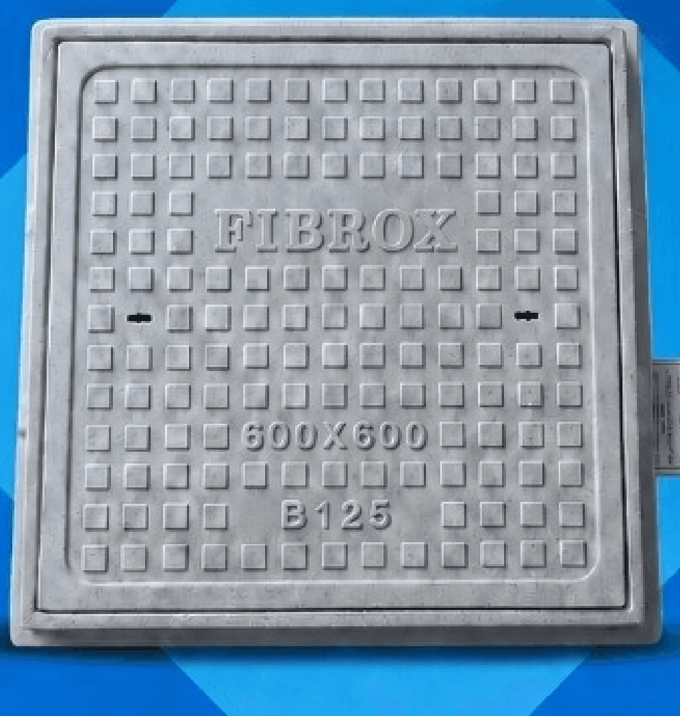 Fibrox FRP product — Square FRP manhole cover and frame